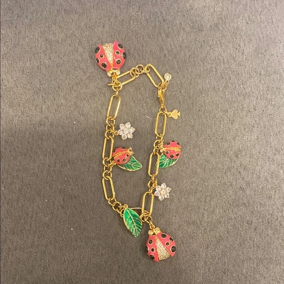 Kate Spade Jewelry Ladybug Charm Bracelet - Picture 2 of 2